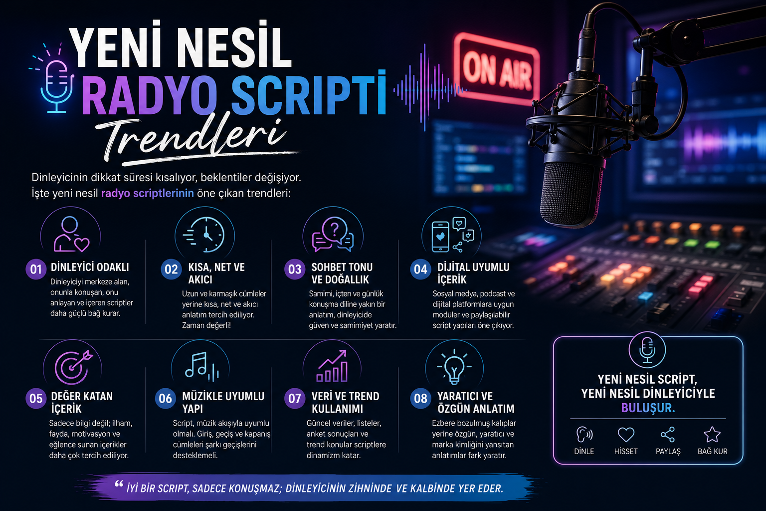 Yeni Nesil Radyo Scripti Trendleri