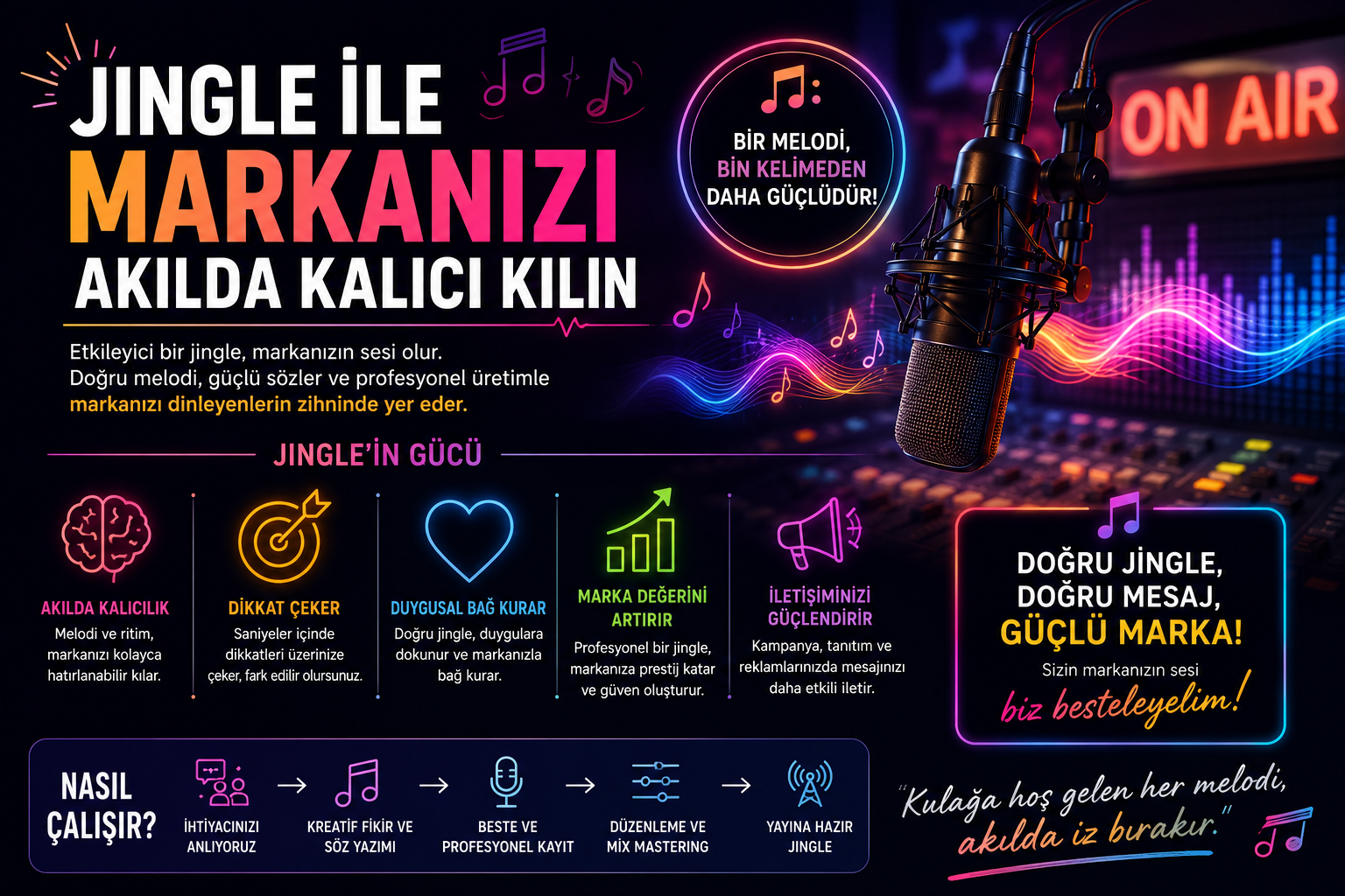 Jingle ile Markanızı Akılda Kalıcı Kılın