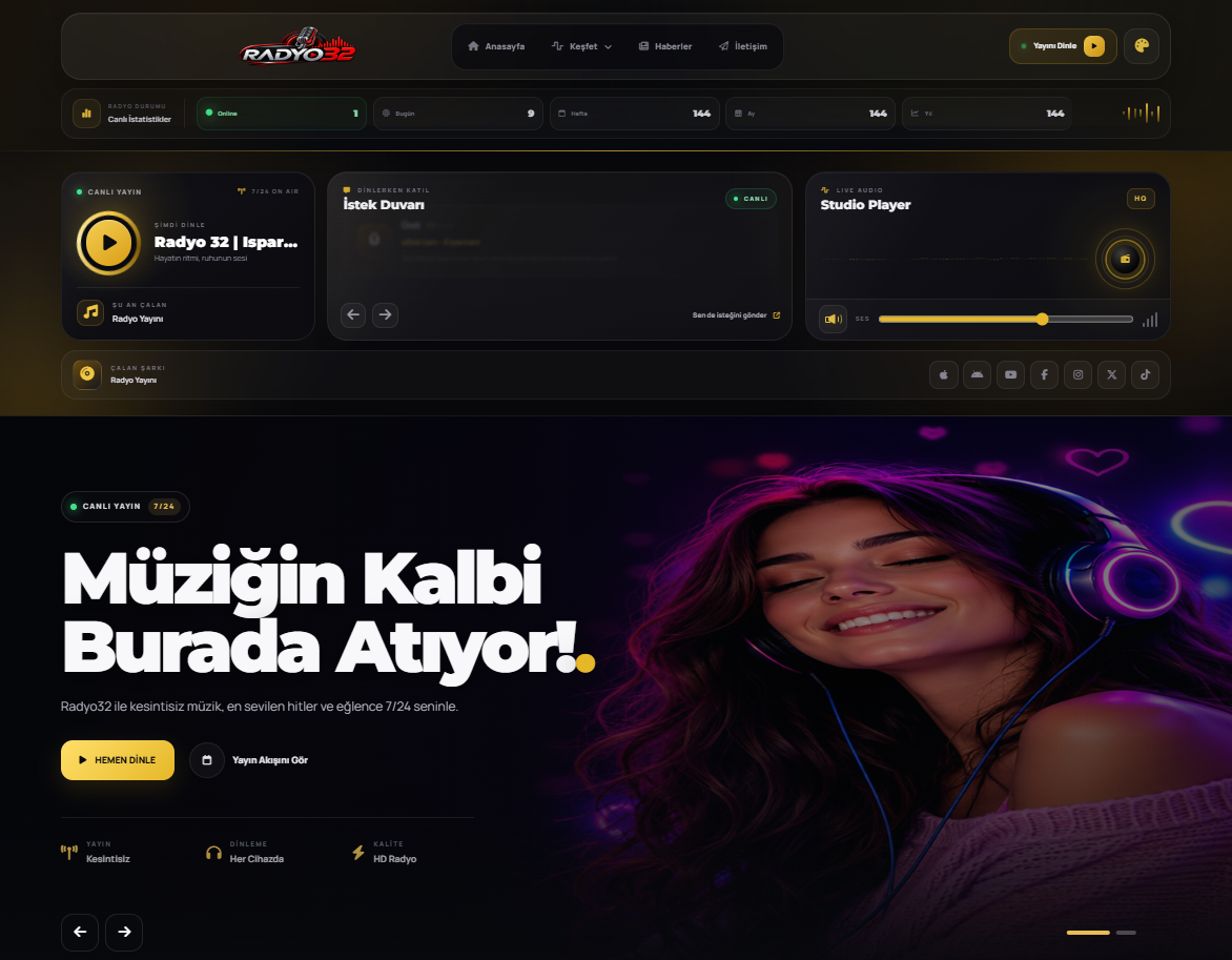 Neon Php Radyo Script